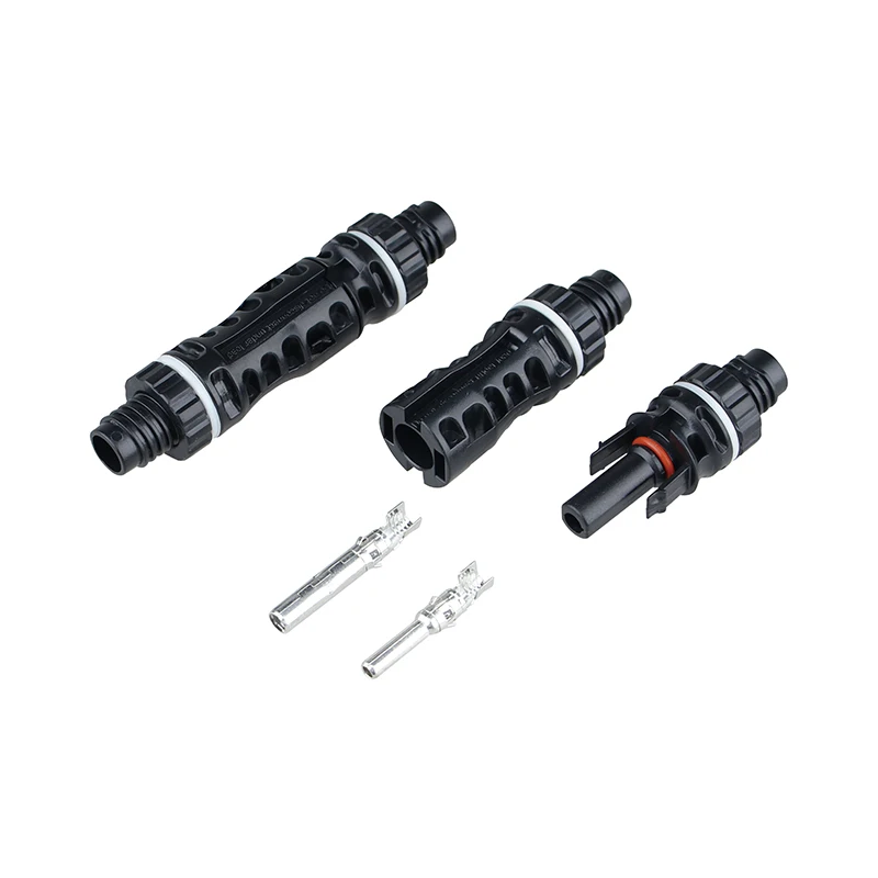TUV Customized IP 68 Waterproof solar Connector male and female Ip68 PV  Connector 1500V Solar Panel Cable Connector
