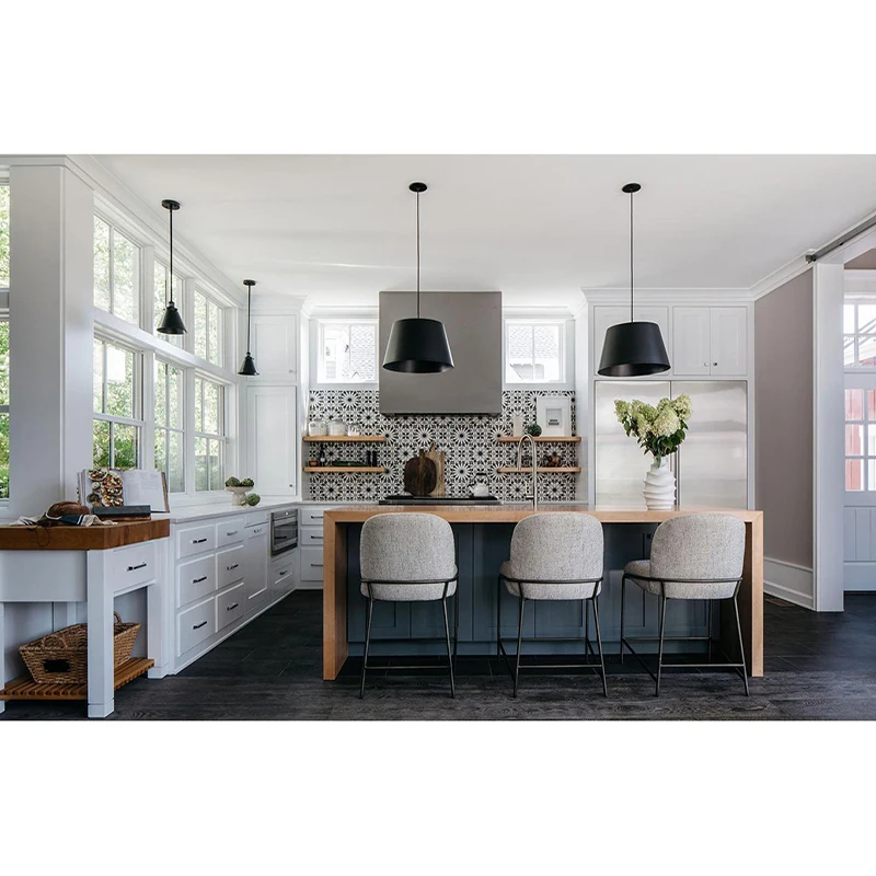 2024 New design modern modular luxury kitchen cabinet for small house