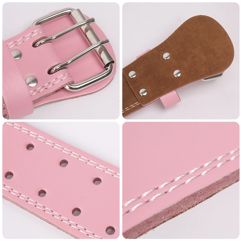 Weight Lifting Belts for Girls Power Hmoe Gym Exercise Squatting Hard Pull Pink Weight Lifting Belt for Girl