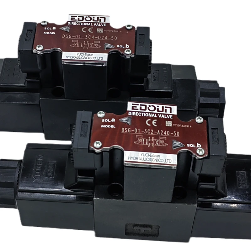 Rexroth 4we 10 Yuken Series Type Solenoid Valve DSG-01-3C4-D24-50 DSG-03-2B2B directional control valve hydraulic