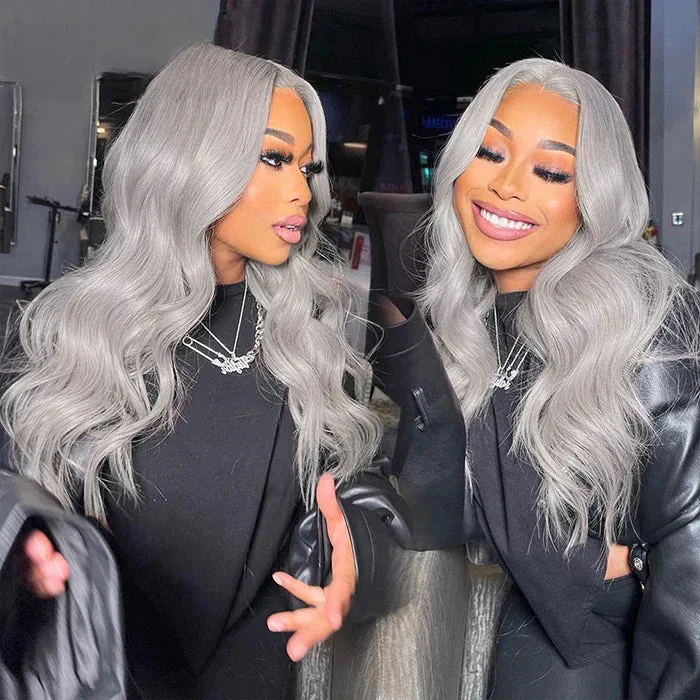 Body Wave 13*4 Transparent Lace Frontal Wig Raw Vietnamese Burmese Hair 180% Density 1B/613 Lace Front Glueless Wig Wear & Go