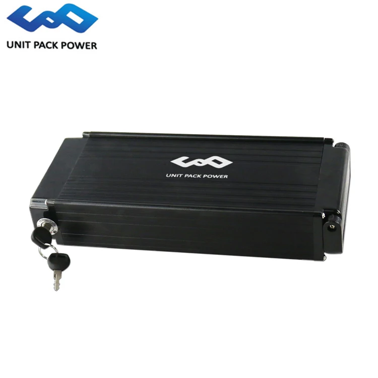 Free shipping US stock 48v 15Ah 18Ah lithium ion electric bike battery with free rear rack