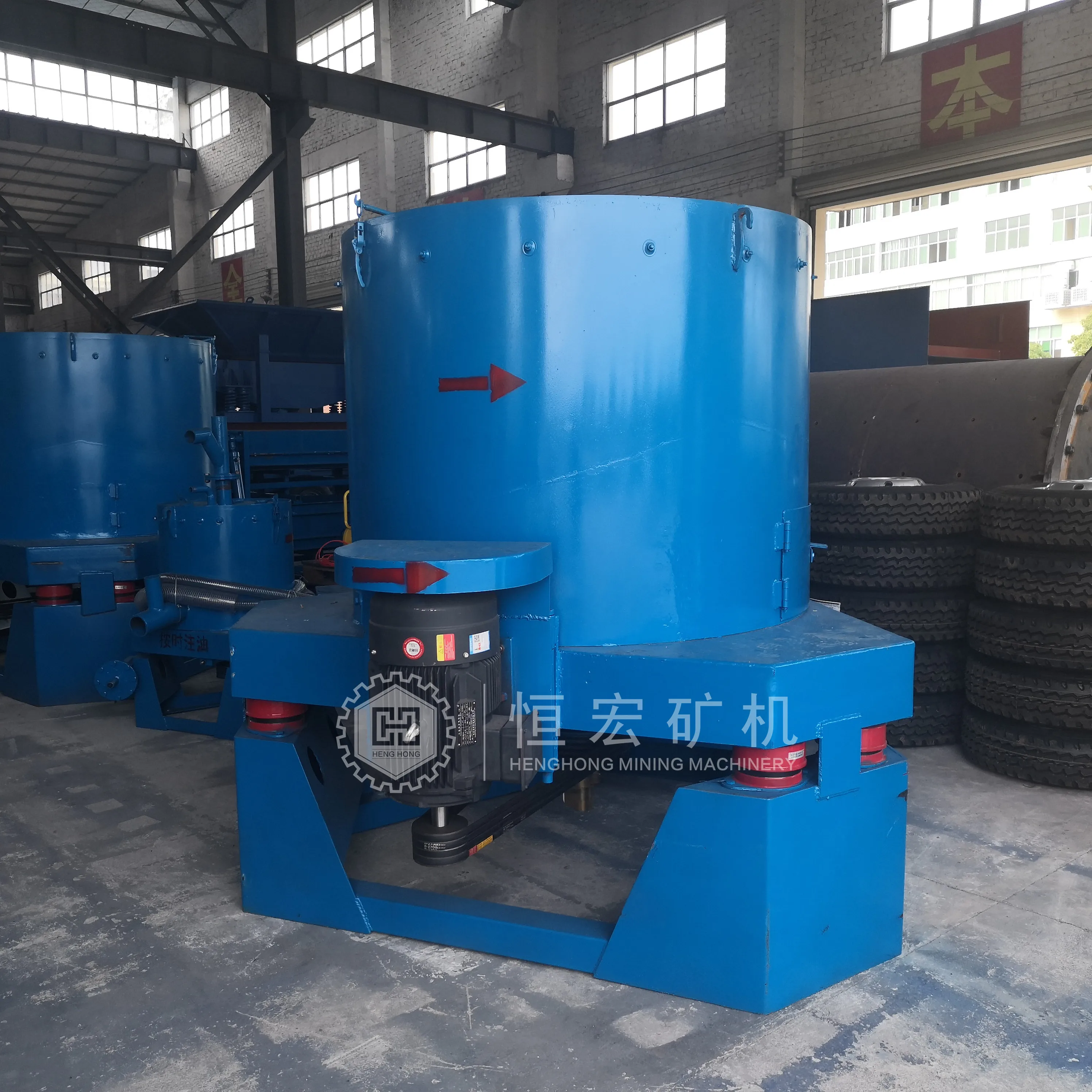 Tungsten Ore Beneficiation Equipment Mechanical Beneficiation Centrifuge for Tailings Selection Black White Tungsten Ore Machine