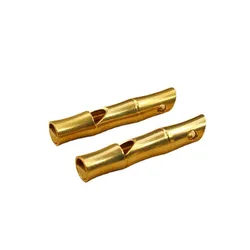 Brass sport whistle metal survival whistle plastic paracord whistle for bracelet