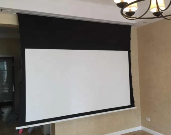 
 Победа 150 дюймов домашний кинотеатр Алюминиевый Электрический проекционный экран с электроприводом в потолок проекционный экран  