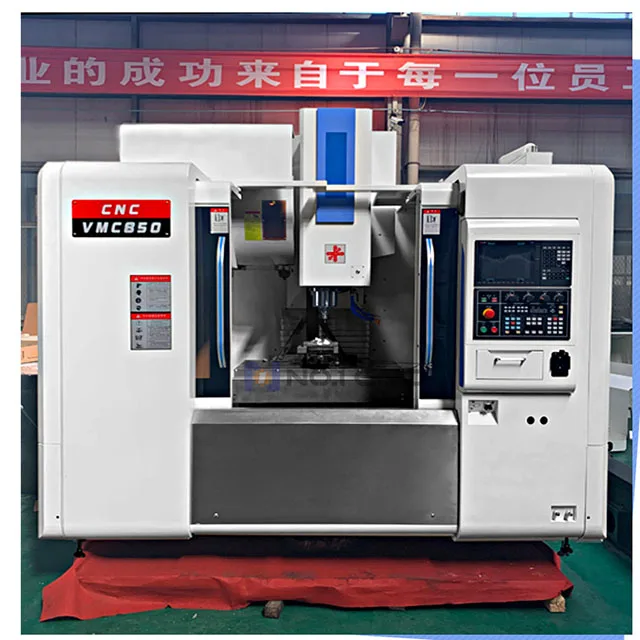 VMC850 Automatic  Long Service Life 5 Axis Vertical Cnc Milling Machine Maching Center