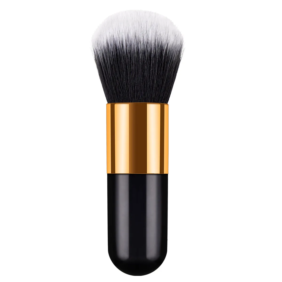 Retractable Makeup Brush Travel Face Blush Brush Portable Powder Brush with Cover for Blush