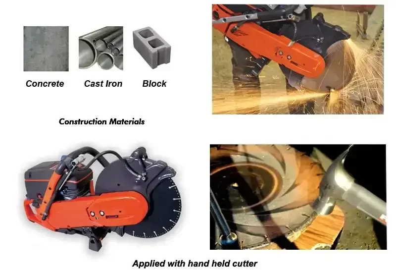 China Top Brand Hot Press Vacuum Brazed Saw Blade for Rescue Multi-Using With Warranty