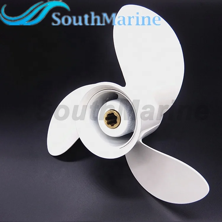 Boat Engines Aluminum Alloy Marine Outboard Propeller 8 1/2x8 1/2-N for Yamaha 6hp -9.9H  6G1-45941-00-EL 8.5x8.5