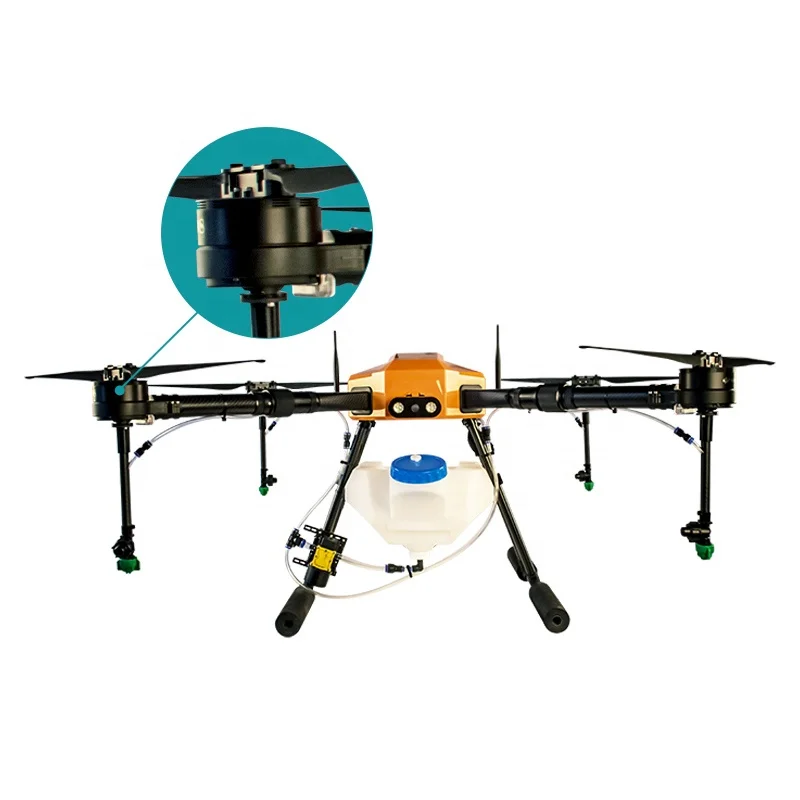 Sinochip Hot sale 10Kg payload plant protection drone for crop spraying Agricultural Drone Sprayer Agras MG-1P