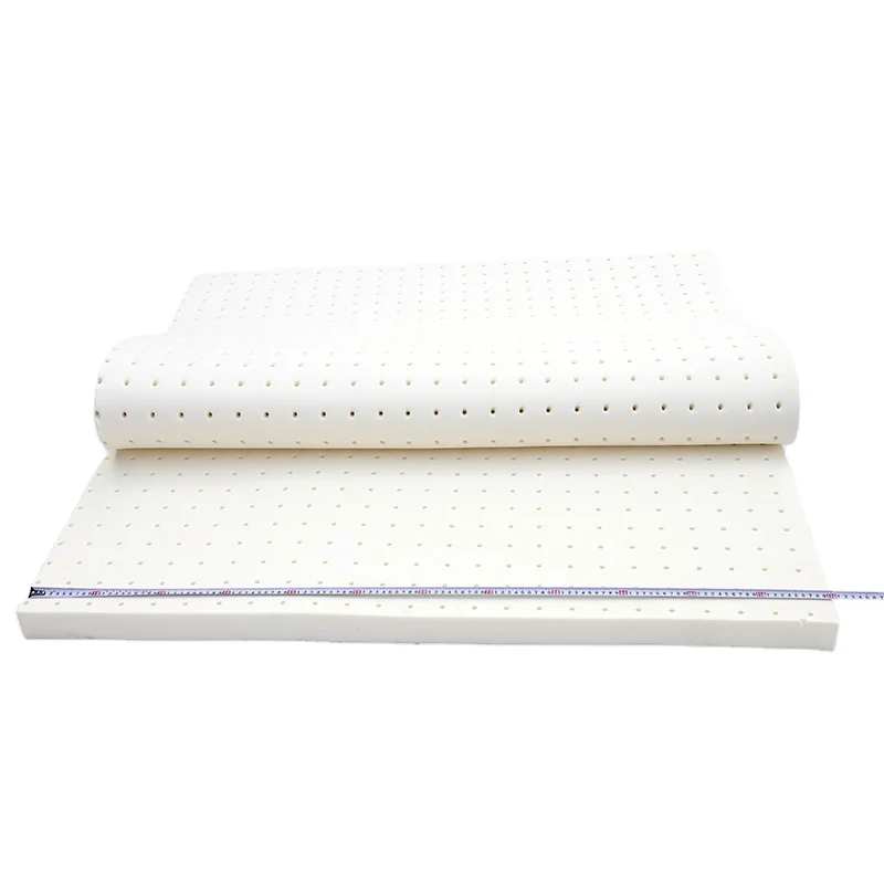 thin natural latex thin 3cm fabric sheet can be used to Latex mattress material