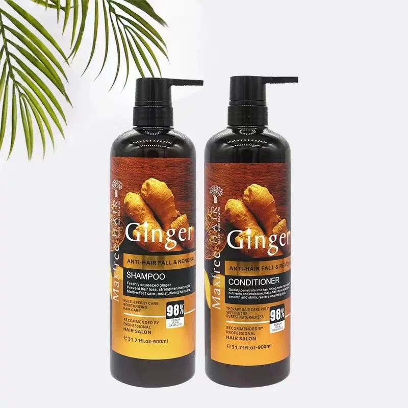 Lowest Prices Guangzhou Hair Care Ginger Juice Growth Shampoo Anti Loss Sulfate