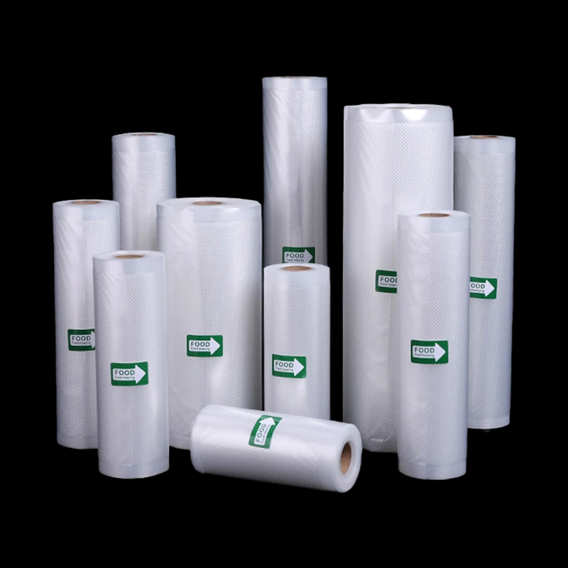 Recyclable reusable silicone vacuum sealing 28*1500cm 500cm food vacuum roll