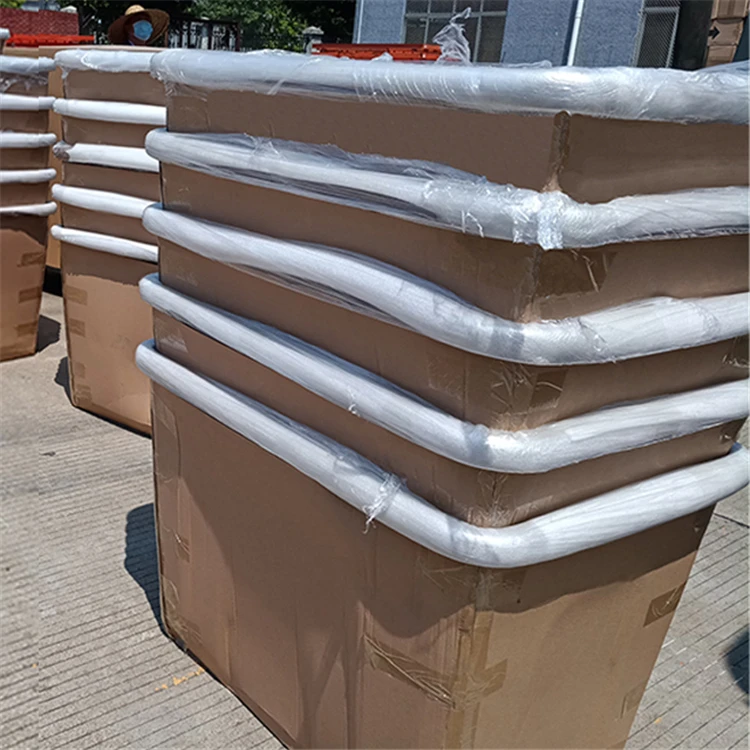 Plastic hotel cleaning laundry trolley linen trolley clean linen cart hospital laundry