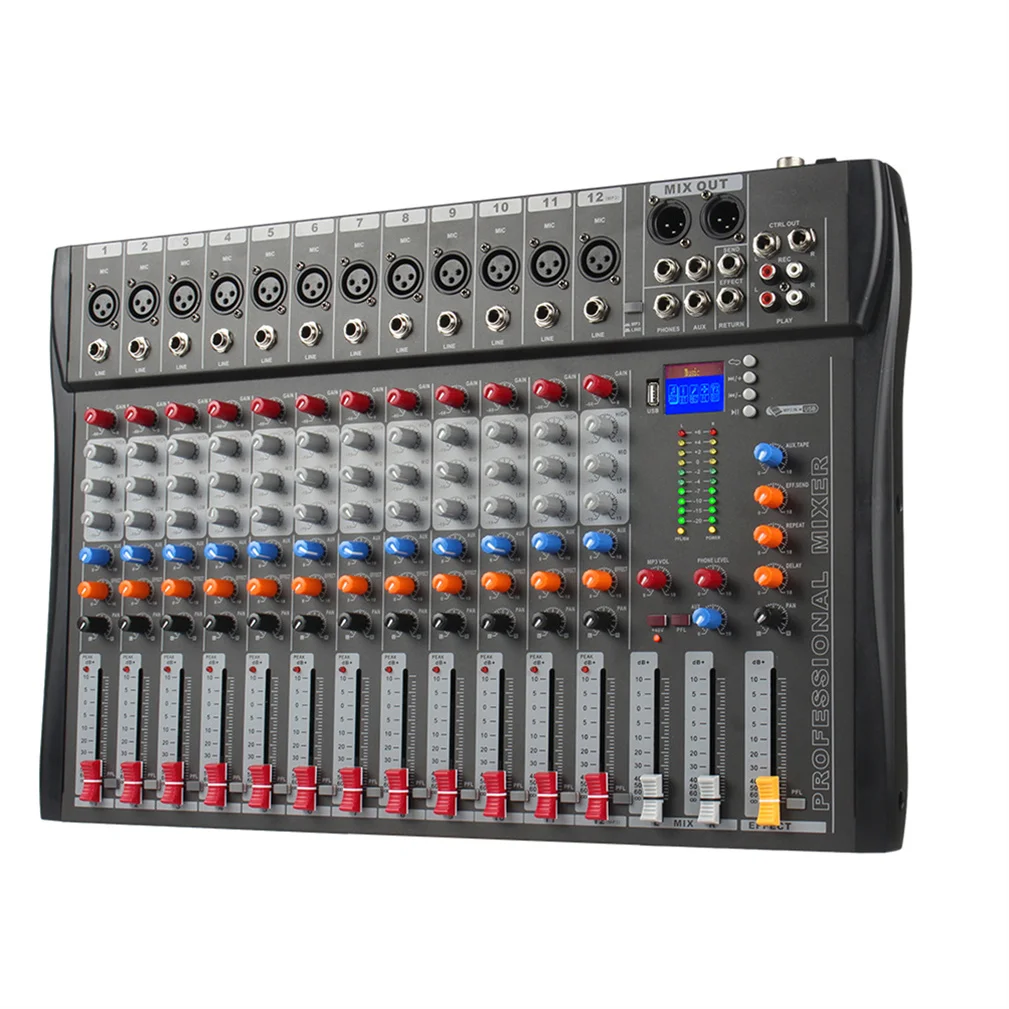 CT12 Brand New For Computers Mobile Phones Tablets Dj Music Studio Mixer For Wholesales