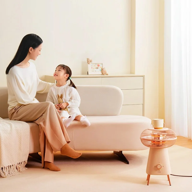 SOTHING Small Sun Rapid Heat Heater Home Energy-saving Under-the-counter Electric Heater Grill Fireplace Winter Heating