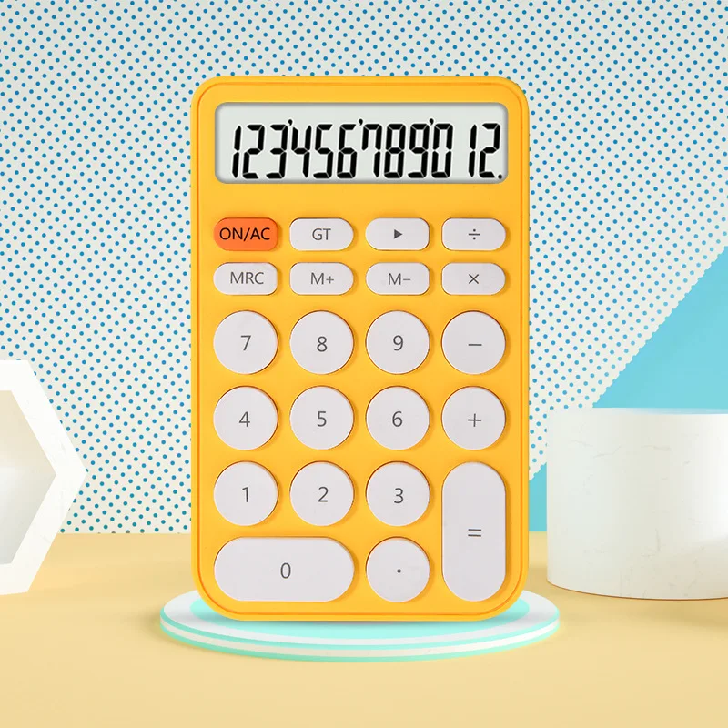 Calculator Cute Small Mini Advertising Gift Accounting Financial Candy Color Office Student Computer Portable