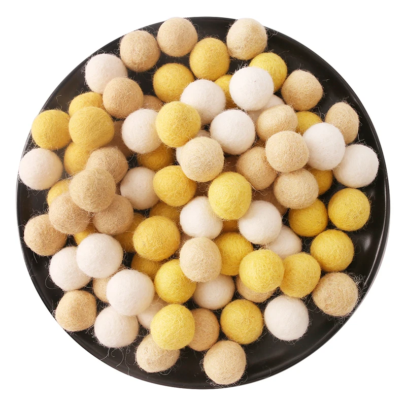 Bulk Home Decoration Wool Felt Ball