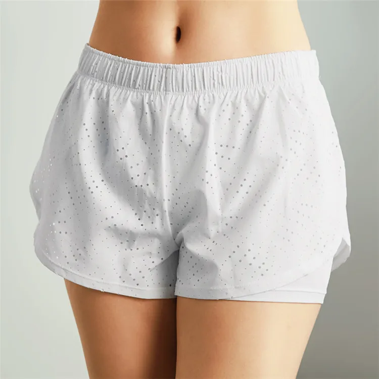
Quick Dry Women Shorts Double Layer Sports Shorts Pants Yoga Shorts <span style=
