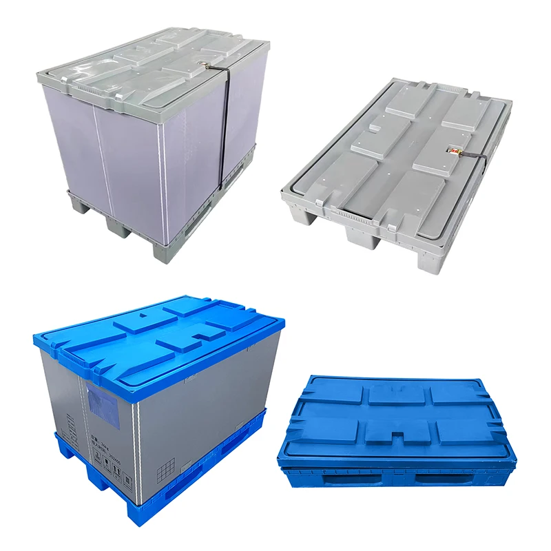 virgin polypropylene 1200*1000 Heavy Duty Collapsible Container Polybox Polybox Collapsible container with lock
