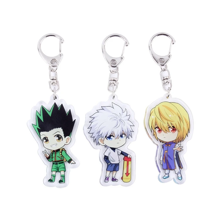 
Hunter X Hunter Factory Direct Custom Made Cartoon Pattern Anime Holographic Personal Acrylic Keychain 