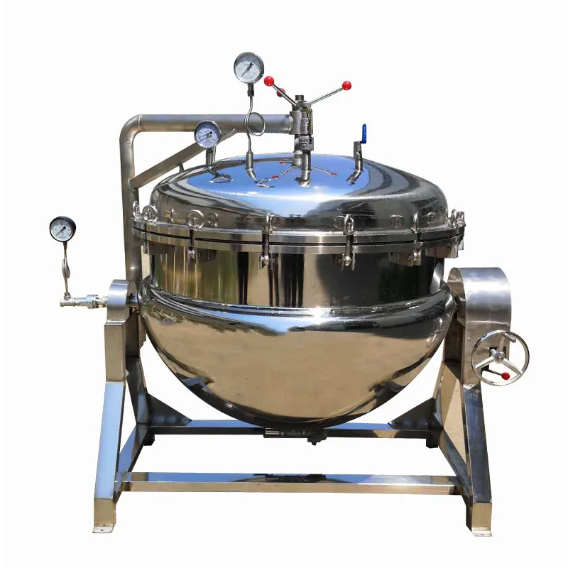  100l/200l промышленные паровые котлы/электрический чайник с двойными стенками миксер на горшок куртка