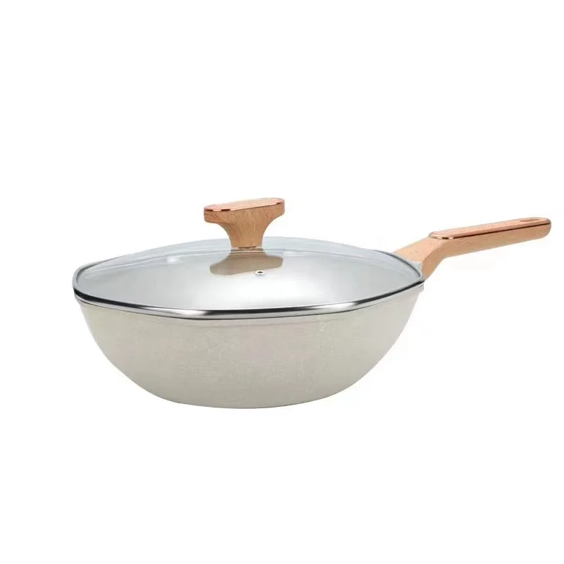 Медицинский камень восьмиугольная форма антипригарная домашняя сковорода многофункциональная переносная сковорода кухонная антипригарная вок