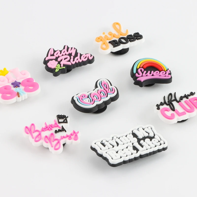 2023 New Arrival Classic Custom Cartoon PVC Croc Charms Wholesale  Mexican Shoe Charms for croc shoes accessories