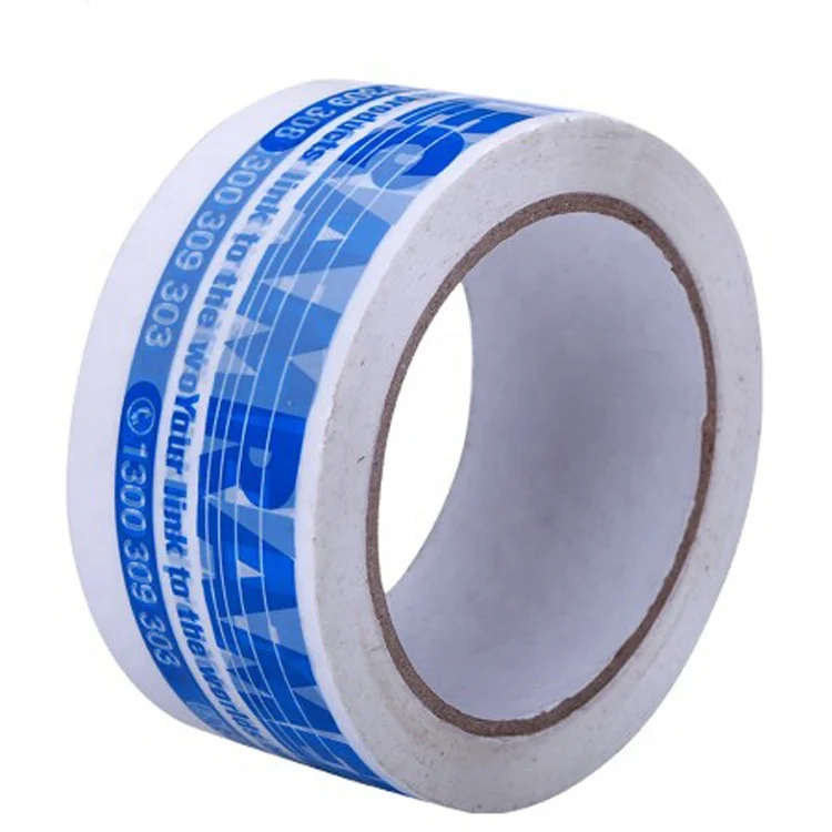 Custom logo stickers brand logo printing bopp adhesive packaging tape