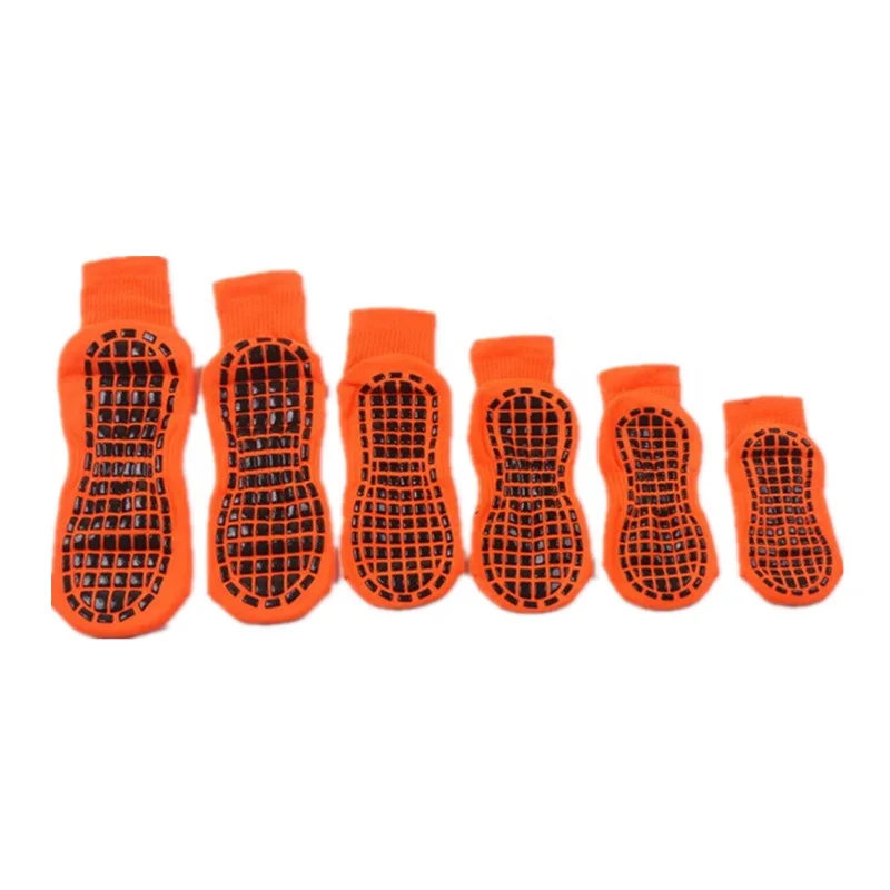 Custom adults trampoline park grip socks anti slip in royal blue grip socks trampoline pilates pilates custom grip socks