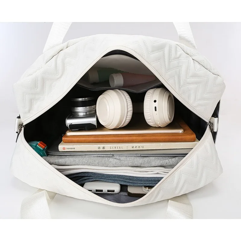 Custom Logo Foldable Duffle Multifunction Yoga Fitness Gym Oxford Underseat Waterproof Luggage Travel Bag