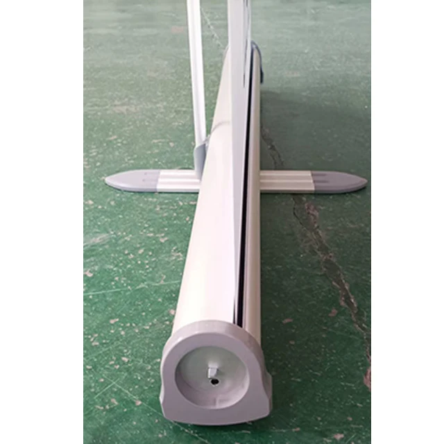 Easy Up And Folding Roll Up Horizontal Banner Stand Cheap Standard Size Of Roll Up Banner from factory popup standee wholesale
