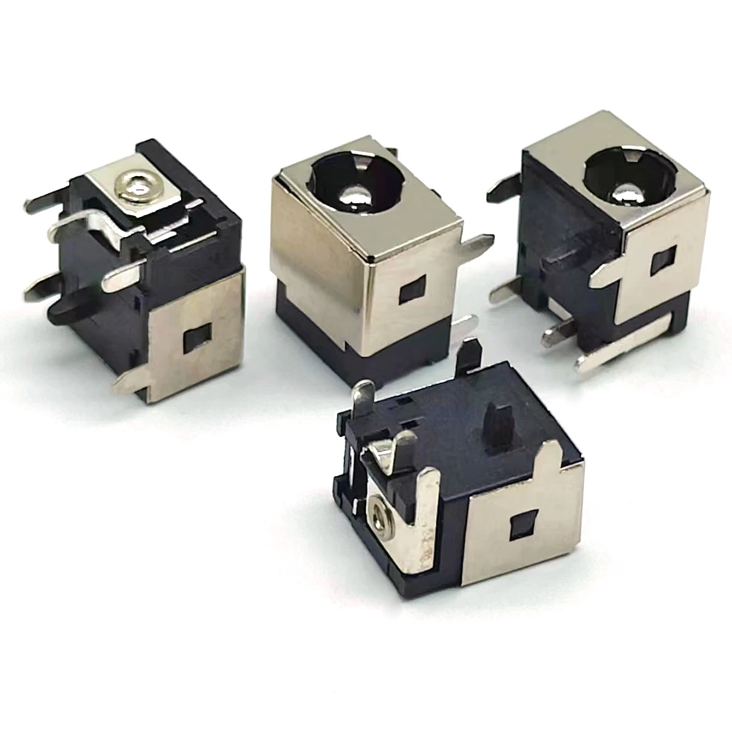 DC Power Plug Male Connector with Bare Leads OD: 5.5mm ID: 2.5mm dc power jack connector