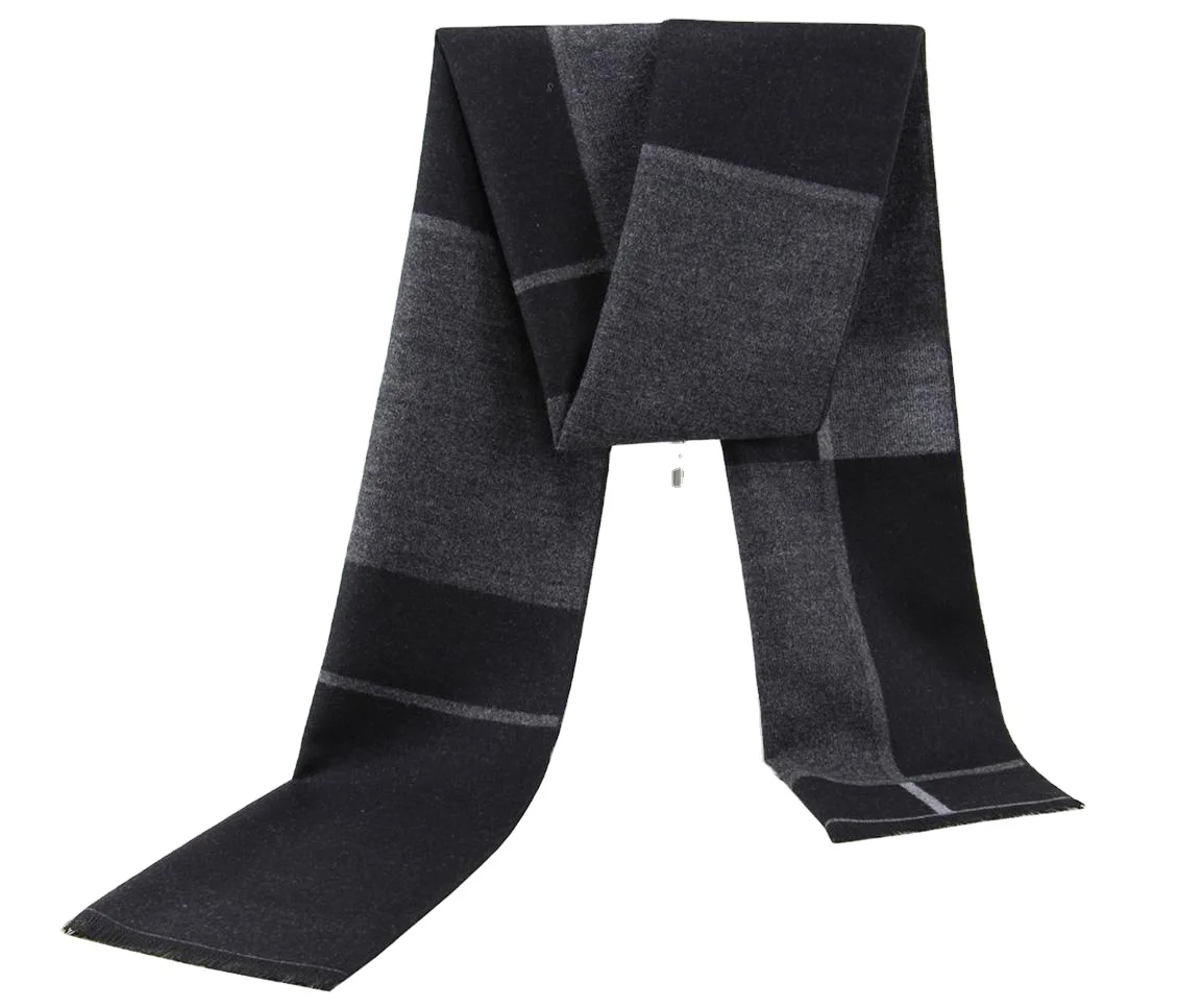 High Quality Men Scarfs Long Plaid Scarf Winter Warm Neckerchiefs Customized Scarves For Men