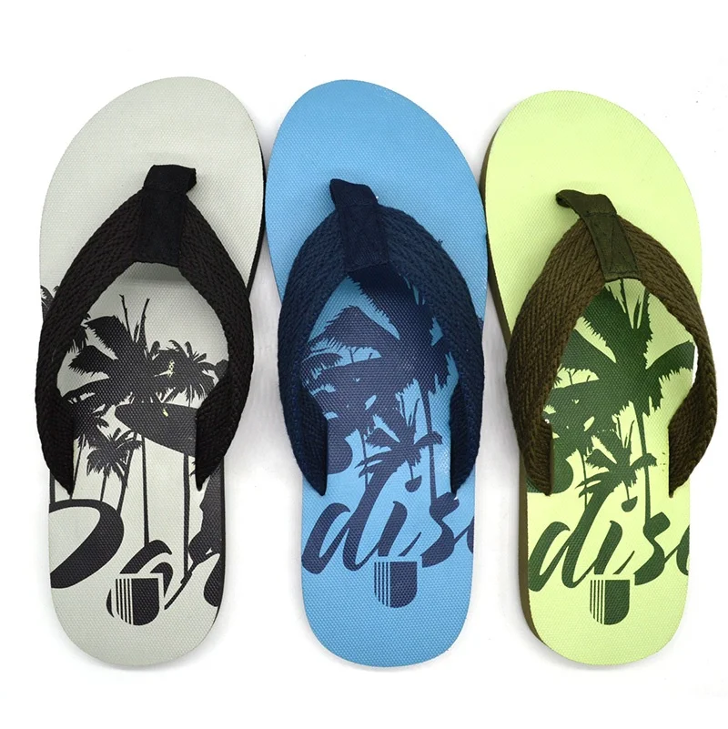 Custom Design Rubber Slipper Men Flip Flop