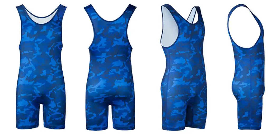 Wholesale Spandex Polyester Breathable Kids MMA Apparel Sports Wear Wrestling Singlet
