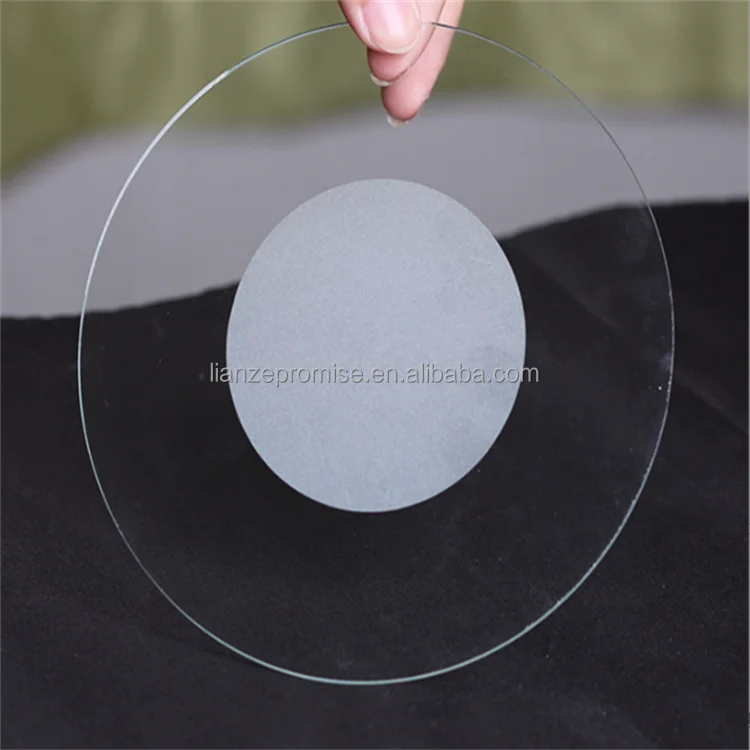 Factory Custom size 0.5mm 0.7mm 1mm ultra thin tempered glass sheet