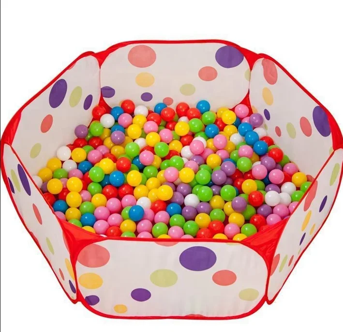 Kids Indoor Pop up Ball Play Tent Playhouse Ball Pit Pool Outdoor Toddler Toys-Balls