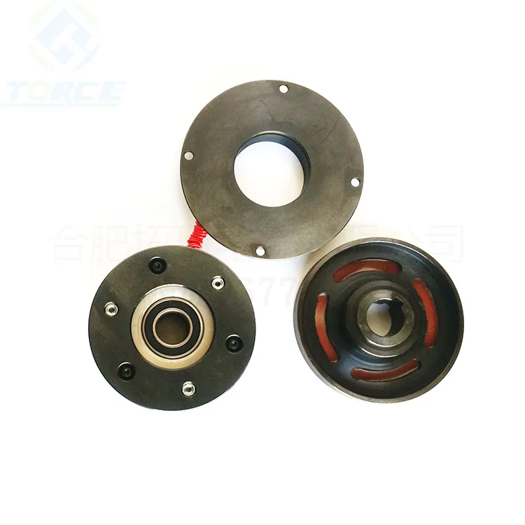 TQESC1-10B 24VDC 10NM Single piece dry energized electromagnetic clutch small plate shaft installation