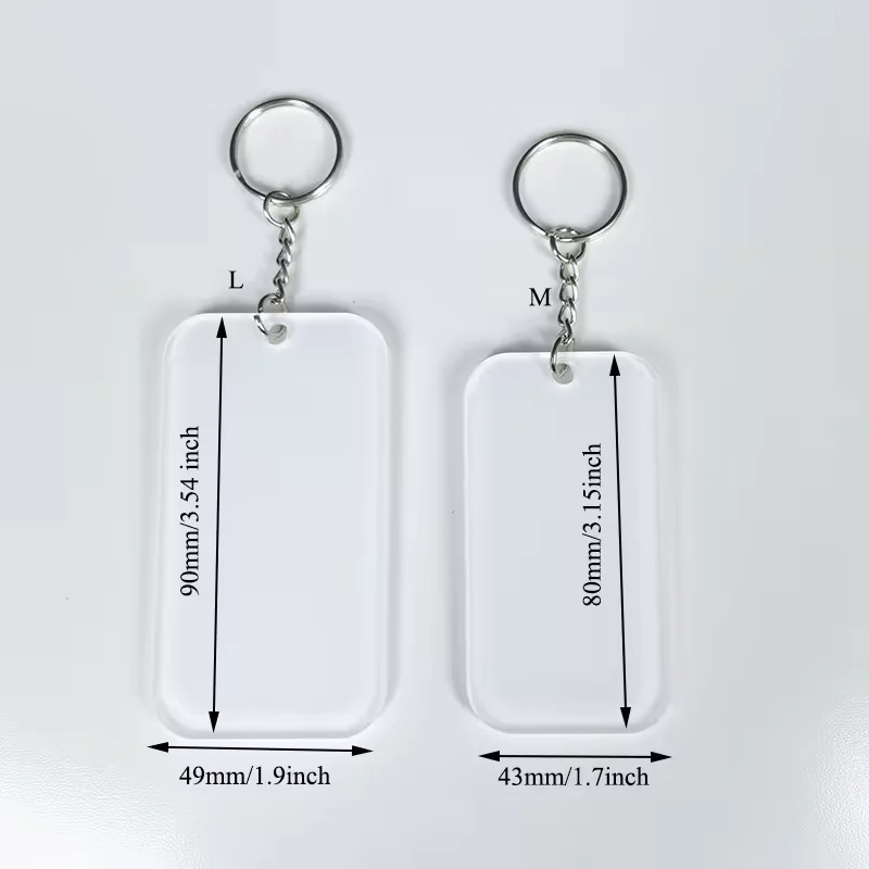 Sublimation Mobile Call Memories Keychains Single Sided Memorial Personalized Acrylic Keychain The Call I Wish I Could Make