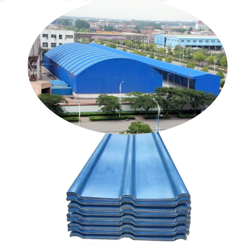 Heavy Pollution Industrial Used Excellent Anti-corrosion Long Lifetime FRP Polyester Roof Sheet