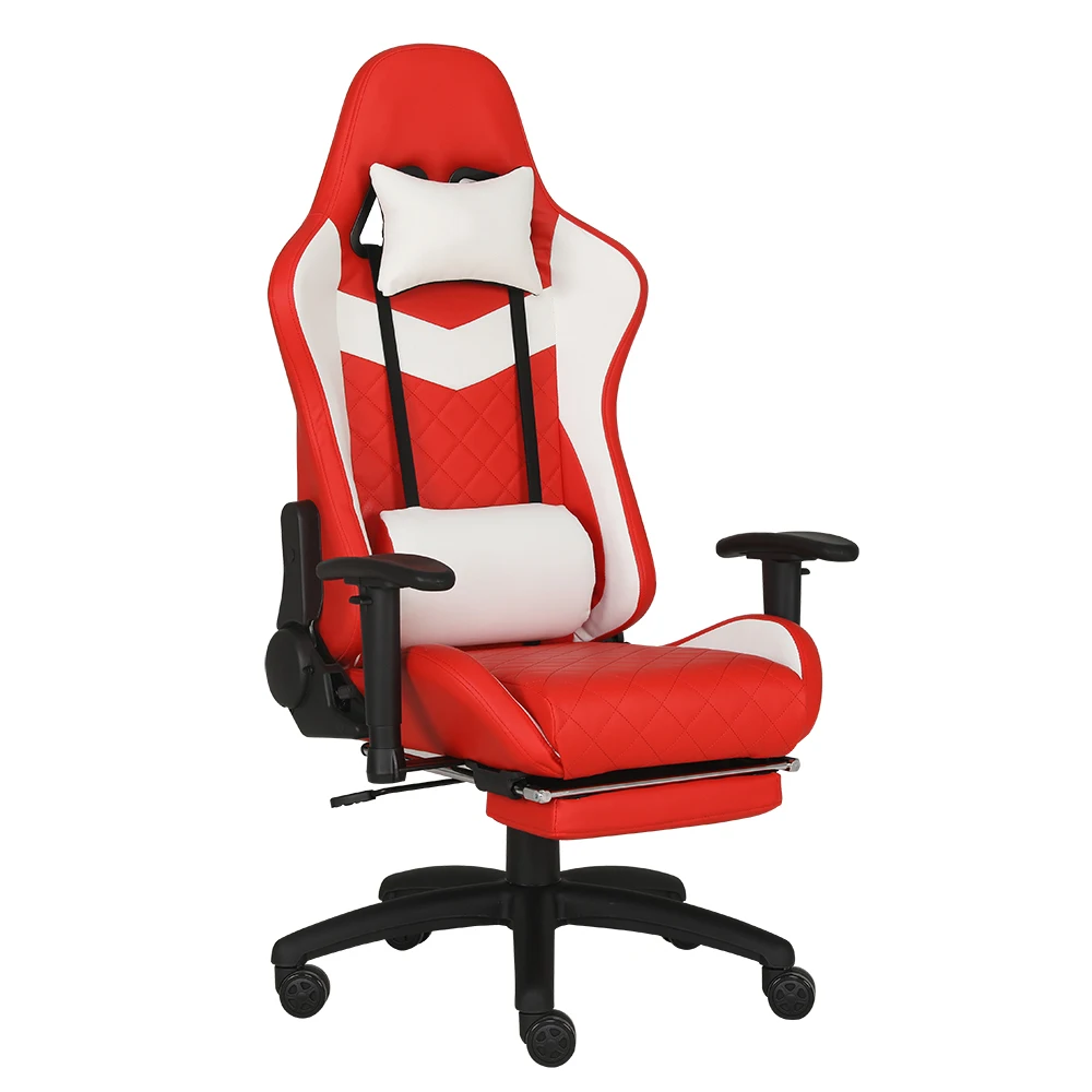 
Racing Gaming Chair PU Leather Ergonomic Design Racing Chair High Back Computer Chair 