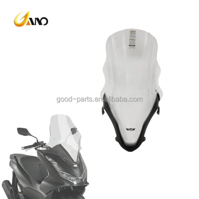 WANOU PCX 125 150 160 2018 2019 2021 Motorcycle Windscreen ABS Plastic Windshield Wind deflector Screen Shield