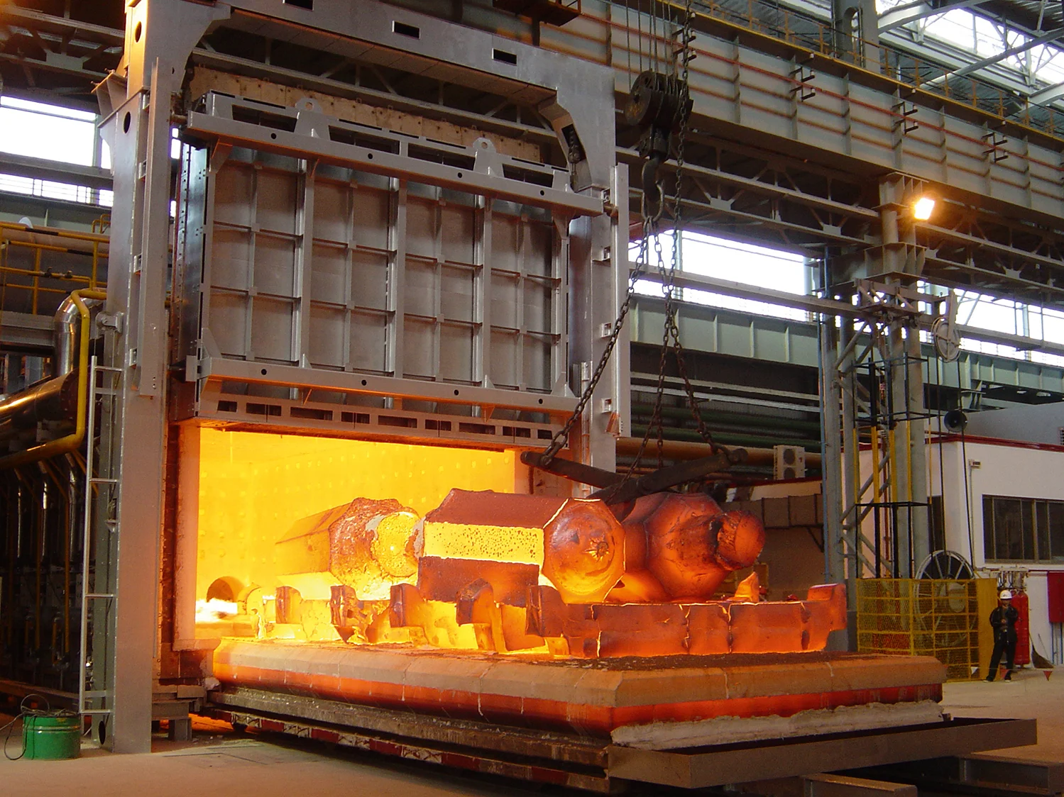 Gas Fired Boogie Hearth Furnaces Bogie Hearth Furnace with best price and good quality Gas Fired Boogie Hearth