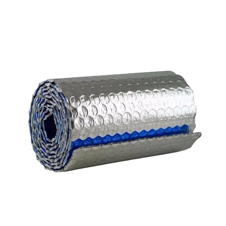 Heat insulated material aluminium foil bubble wrap thermal insulation foam thermal reflective insulation sheet for roof