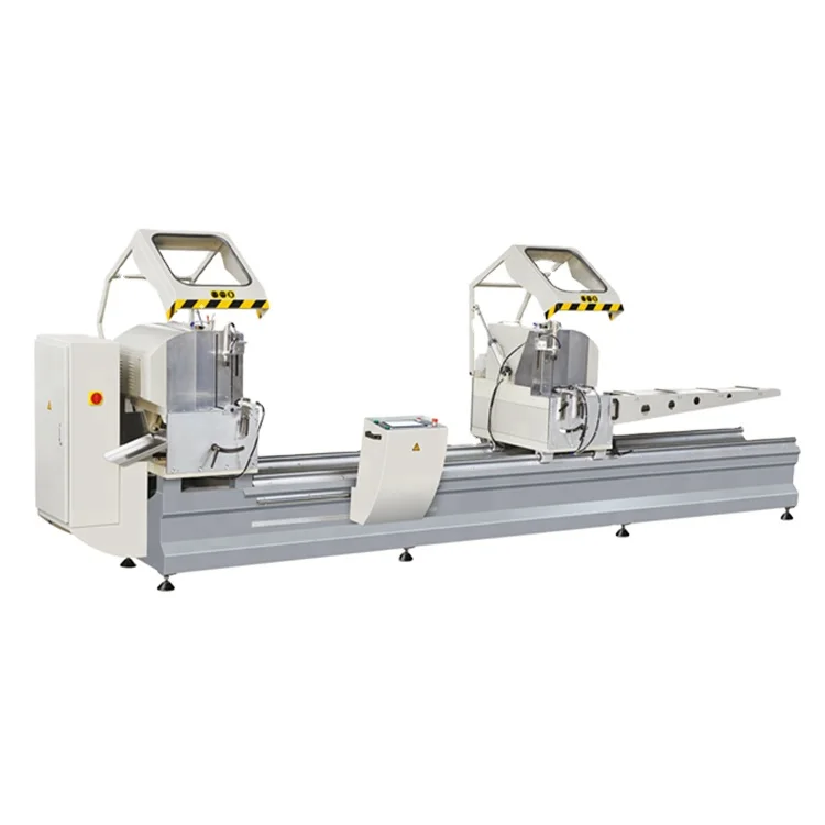 45 degree cnc double heads aluminum profile cutting double head cutting machine 45 degree double head cutting machine