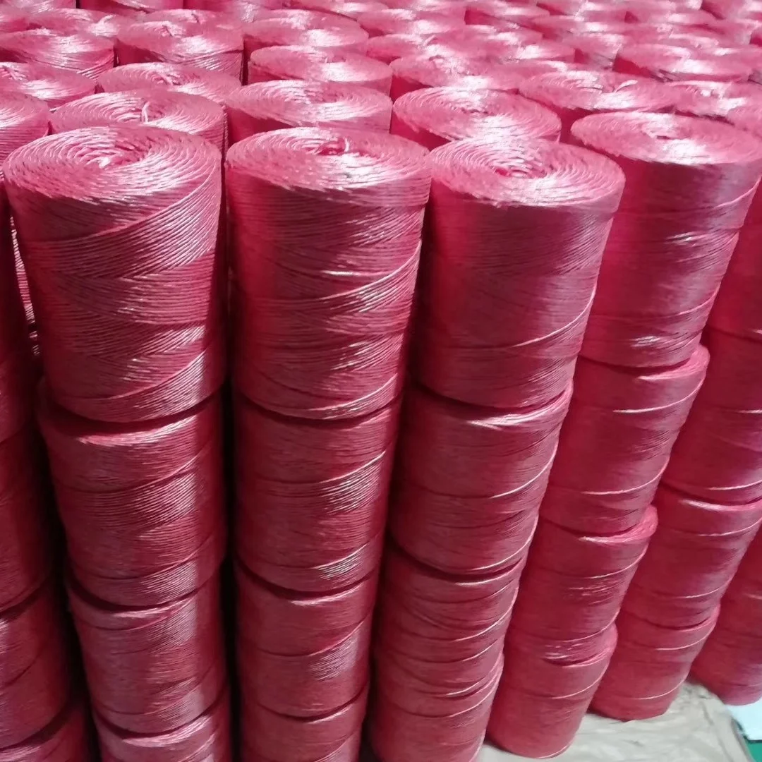 2mm add UV protect pp split film baler twine string tie banana or tomato in agriculture greenhouse
