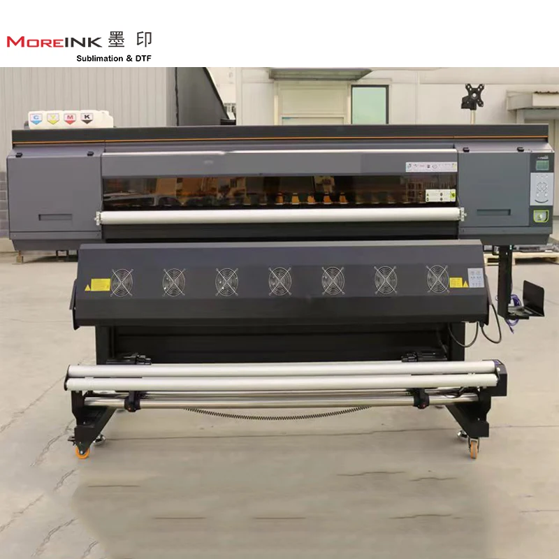 ENJET 3pcs /4pcs i3200 printheads 1.9m width large format polyester printing machine sublimation printer