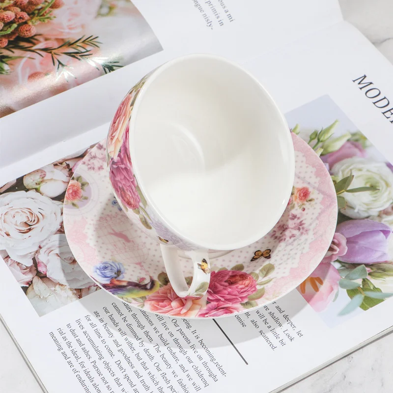 Elegant Retro Pastoral afternoon tea  Single tea pot   British Afternoon teapot set