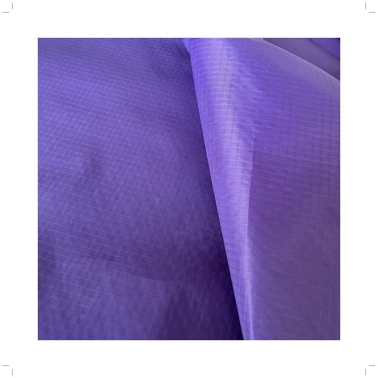 High strength silicone coating  Ripstop taffeta fabric Tent Fabric Polyester PU Coating Waterproof fabric